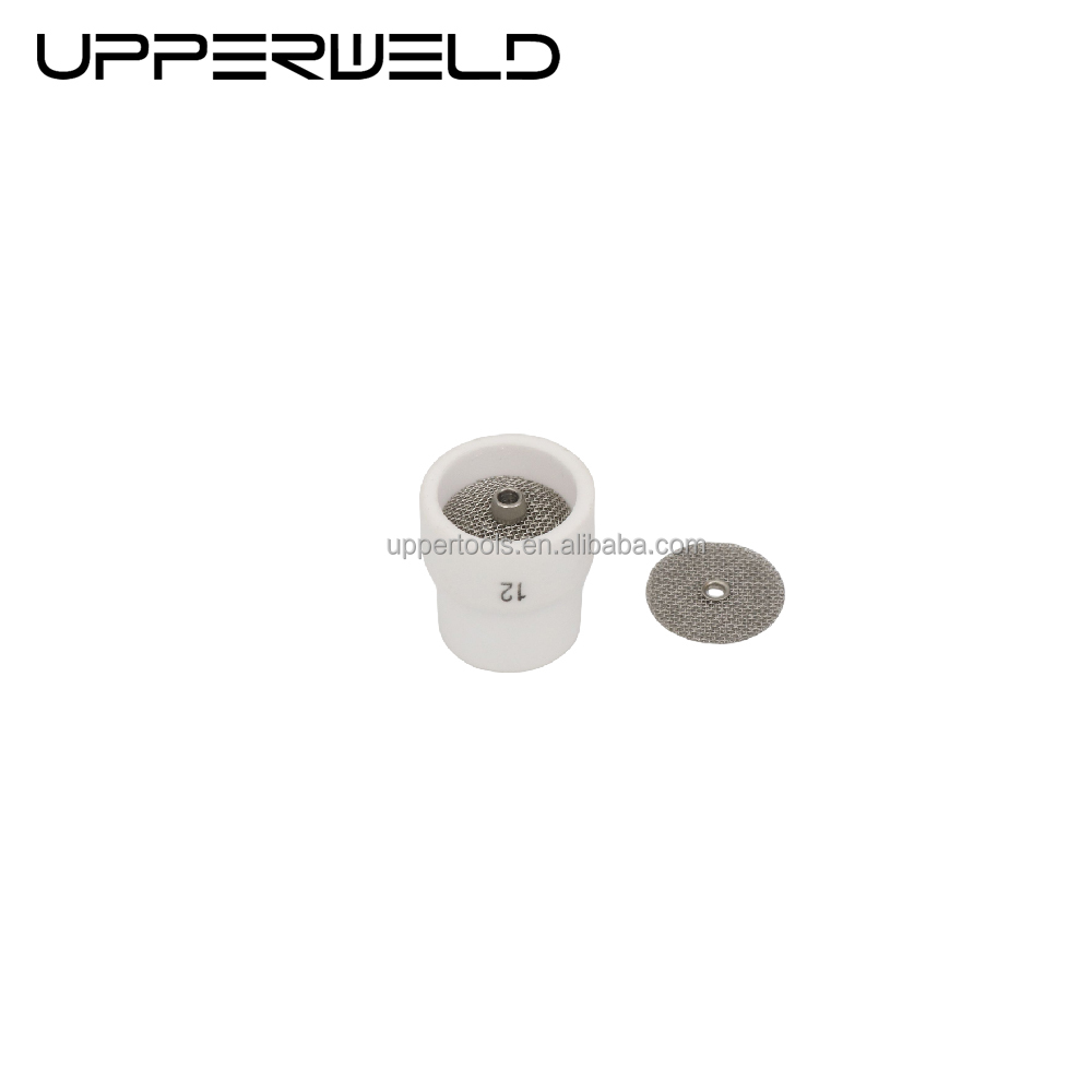 0.05kg Glass 2.4mm WP17 18 26 12 53NQCN Ceramic Tig Welding Cups for Tig Torch Consumables