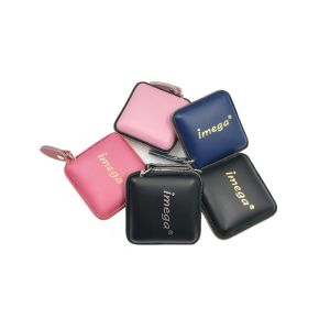 China Retractable Square Measuring Tape PU Leather Debossing Logo Metal on sale