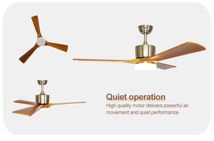 wood ceiling fan