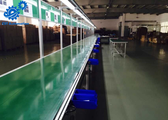 Carbon Steel Automated Assembly Lines For Efficient Power Charge Mobile Phone