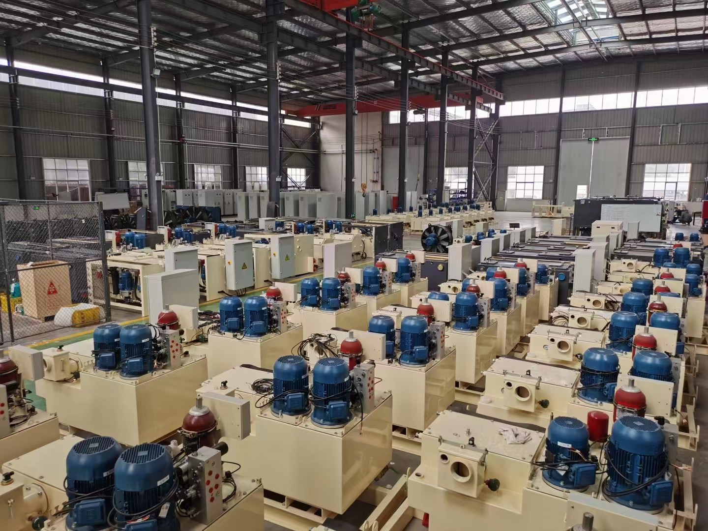 Multi Cylinder Hydraulic Station High Power Electric Motor Hydraulic System