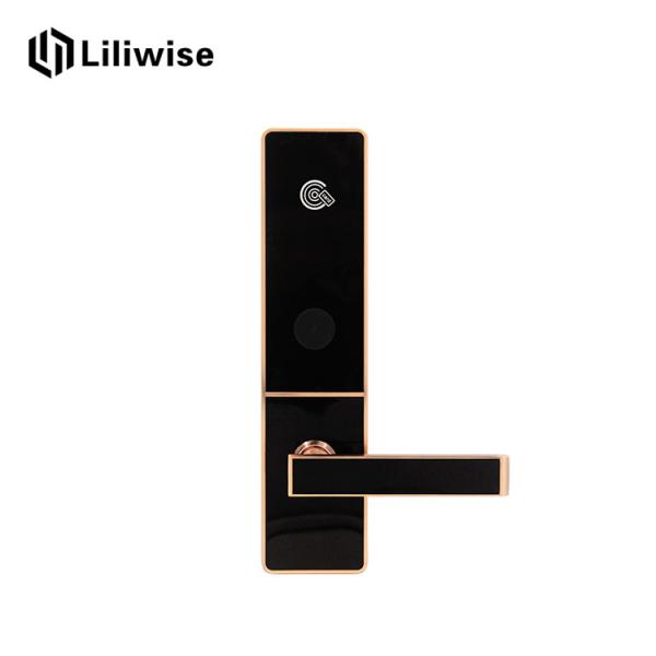 Electronic Hotel Door Locks Zinc Alloy Strong And Fashionable Low Power