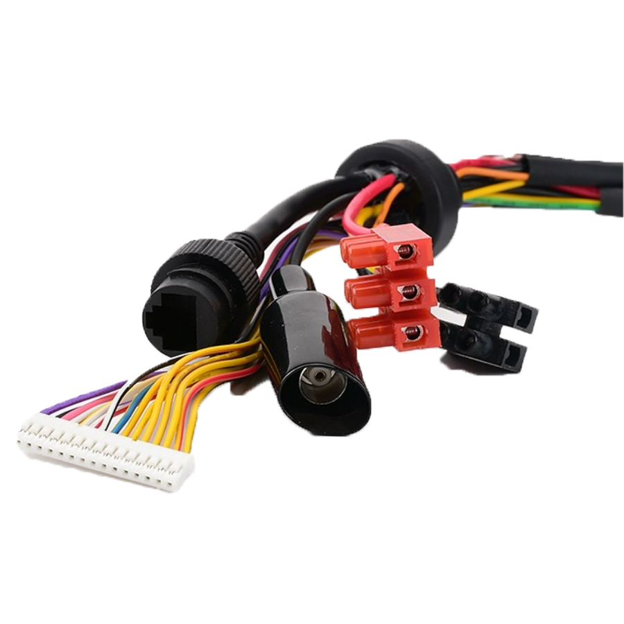 Energy Vehicle Charging Plug Wire Harness with JST Connector and Tinned End