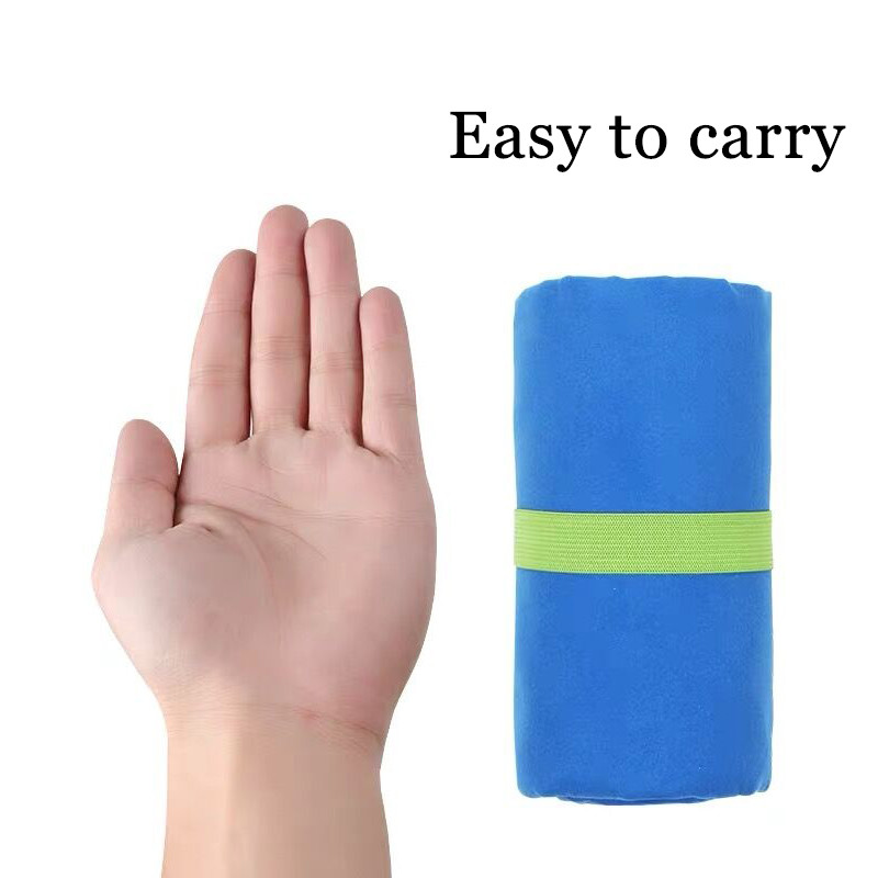 Outdoor RPET Bottle Recycled Microfiber Sports Towel Quick Dry Cooling Rags
