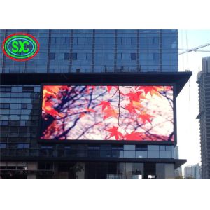 Outdoor P 6 led mount screen waterproof leval IP 65 support remote control WIFI/ 4G Manufactures