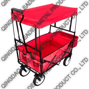  Folding Utility Wagon with Canopy &amp; Back Bag - TC1011 TB Manufactures