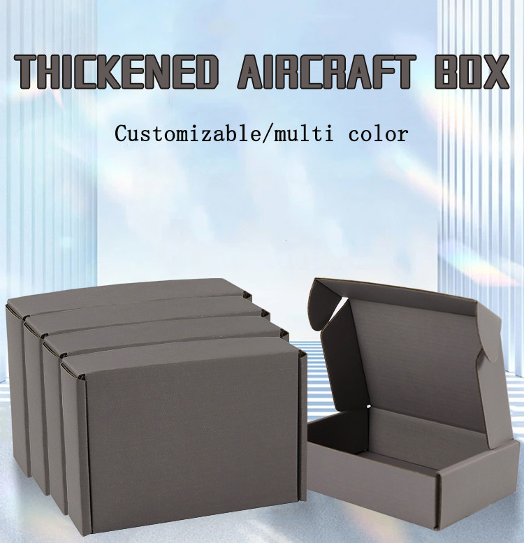 Corrugated Board Airplane Box 170g Kraft Pit E Kraft Paper For Transporting