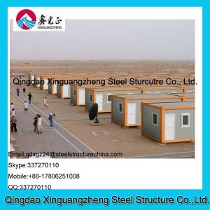 Flat pack modular container house for dormitary