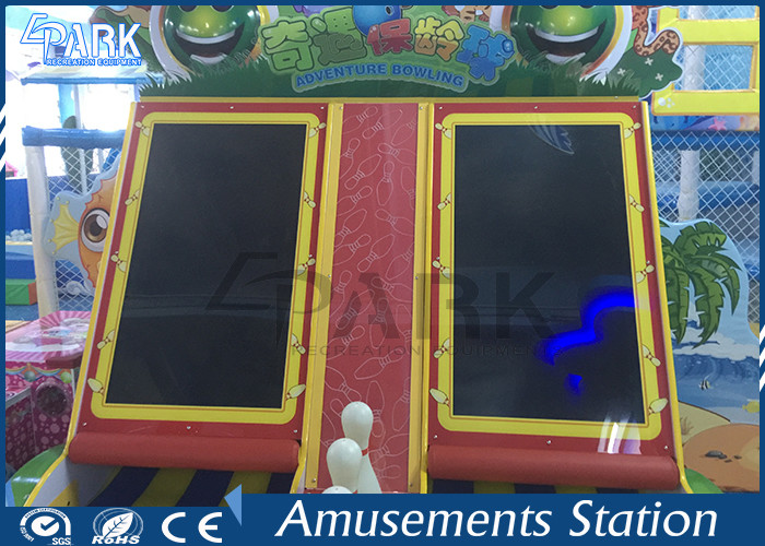 HD LCD Screen Arcade Bowling Machine / Coin Operated Game Machines Toys Redemption