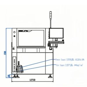 2.2kw Fully Automatic Pcb Solder Paste Printer High Precisely