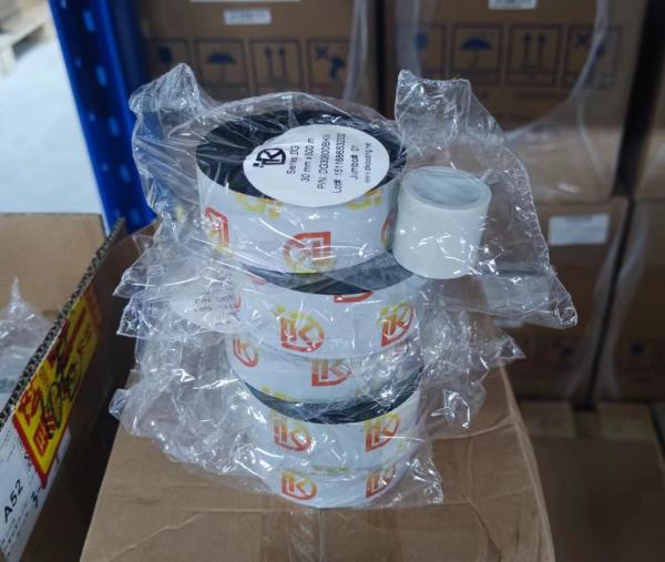 55mm*600mtr White Thermal Transfer Ribbon / Resin Ribbon For Barcode Printer