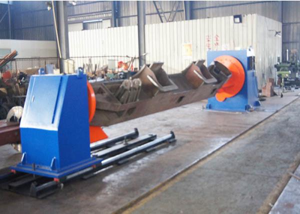 Head Tail Stock Pipe Welding Positioners For Special Workpiece Remote Hand