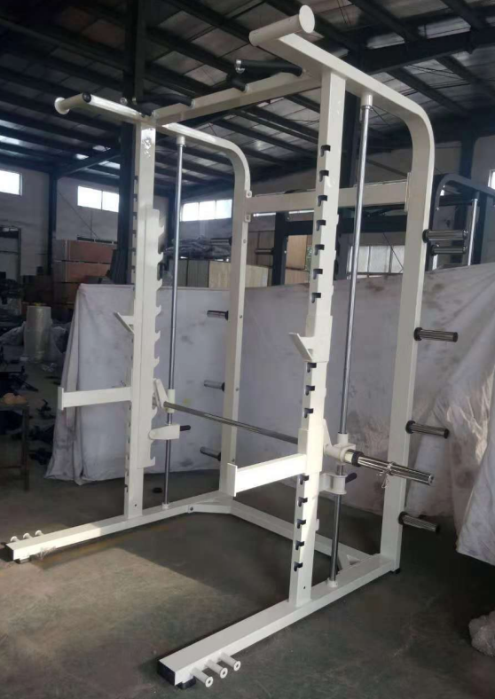 Commercial Fitness Strength Training Power Bench Press Machine Steel Half Squat Rack Mutli Function Station