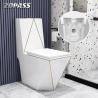Buy cheap Square Diamond Sanitary Ware Toilet from wholesalers