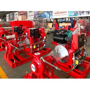  750GPM 116PSI Diesel Engine Fire Pump With Tornatech Controller Manufactures
