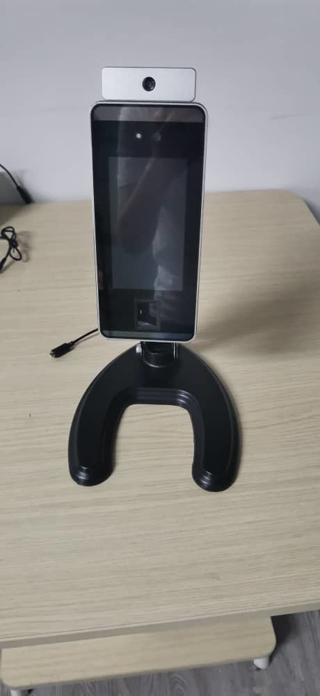 31cm Black Desktop Facial Detector Stand With LED Light