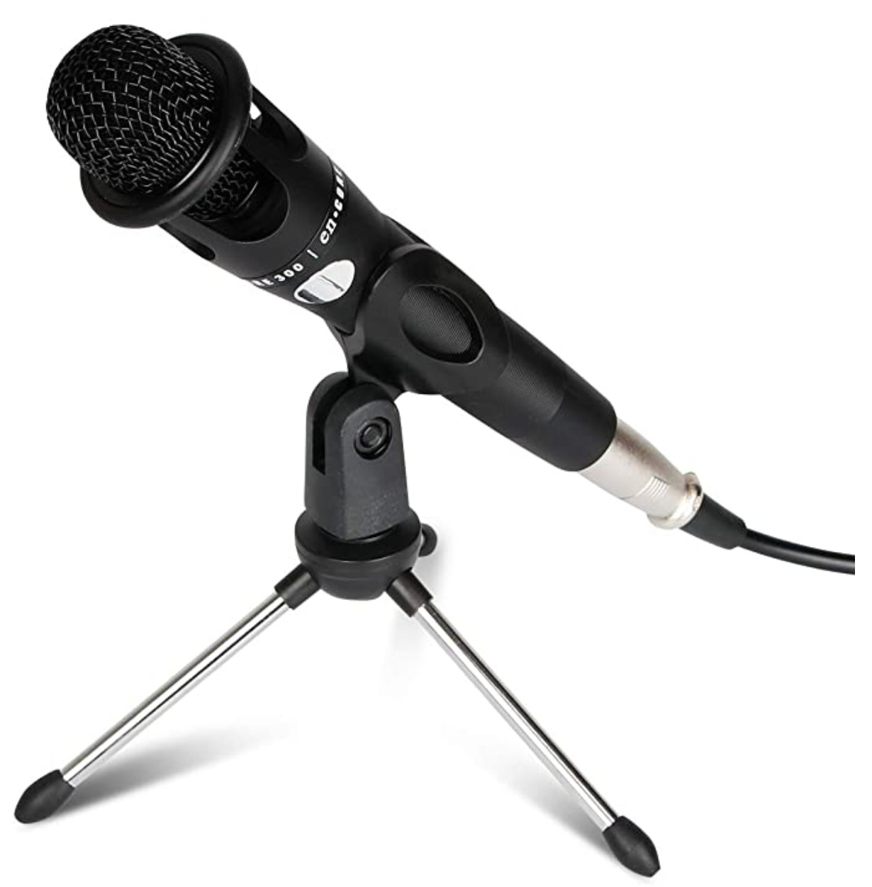ABS 180 Degree 4.7cm Microphone Holder For Tripod