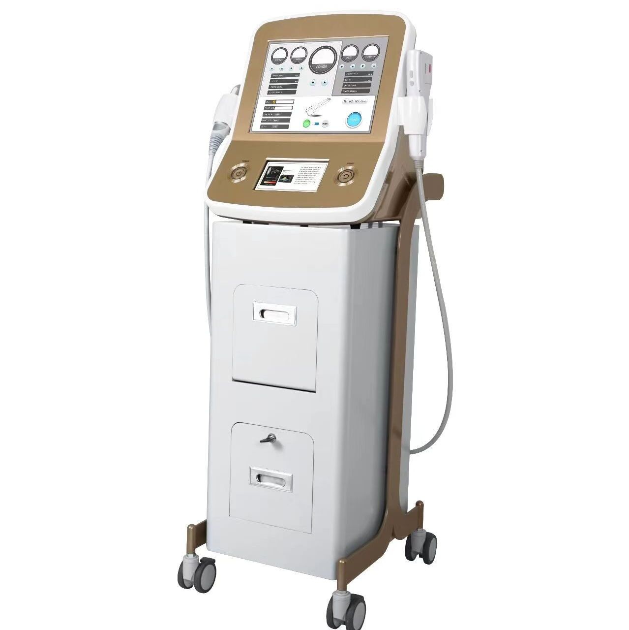 Doublo Max HIFU Beauty Machine , Vertical HIFU Face And Body Machine