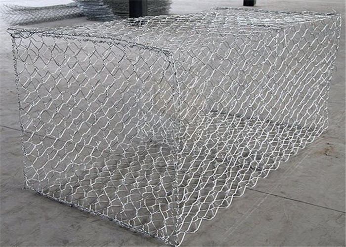 High Zinc Galvanized Gabion Basket Wire Cage For Protect Soil and Water Loss