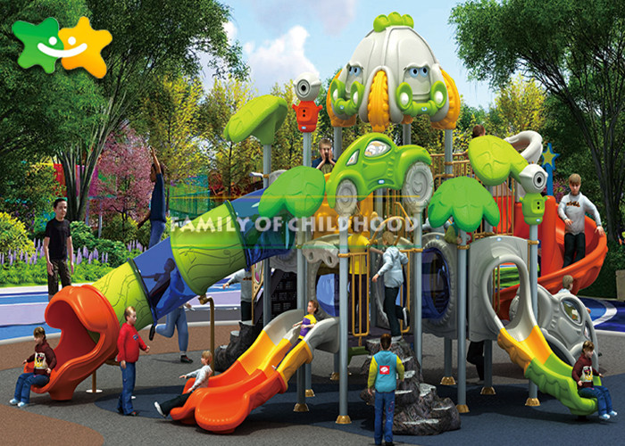 Residential Preschool Kids Play Park Plastic Playground Slide