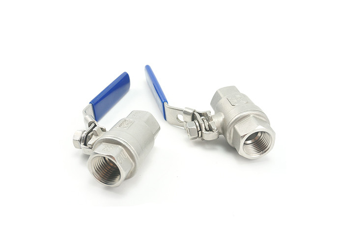Female Threaded Water High Pressure Ball Valves Stainless Steel With Handle Full Bore