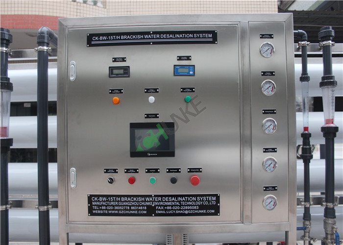 Pure Water RO Water Treatment Plant / Reverse Osmosis Water Filter Machine