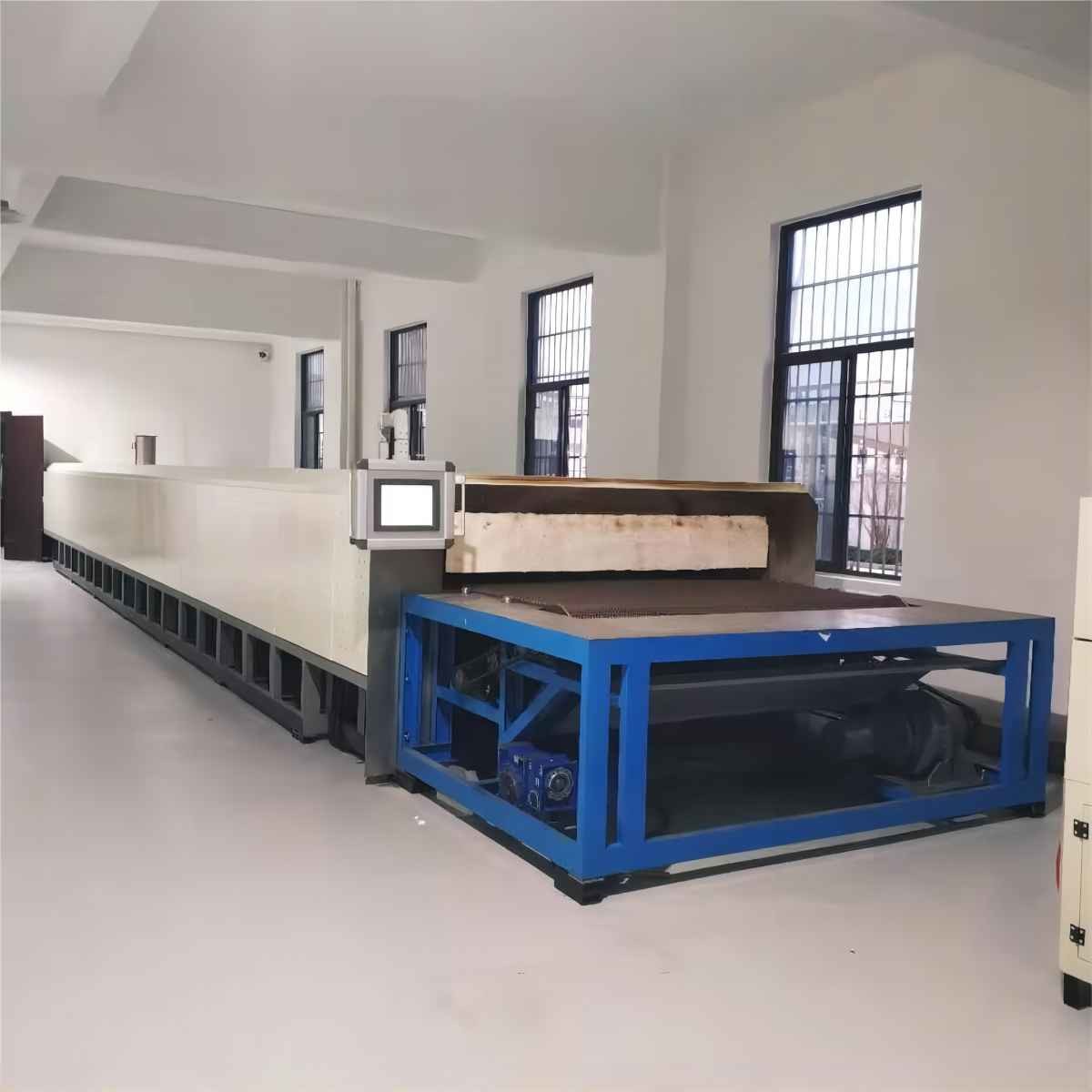 Mesh Belt Electric Industrial Kiln For Annealing Glass