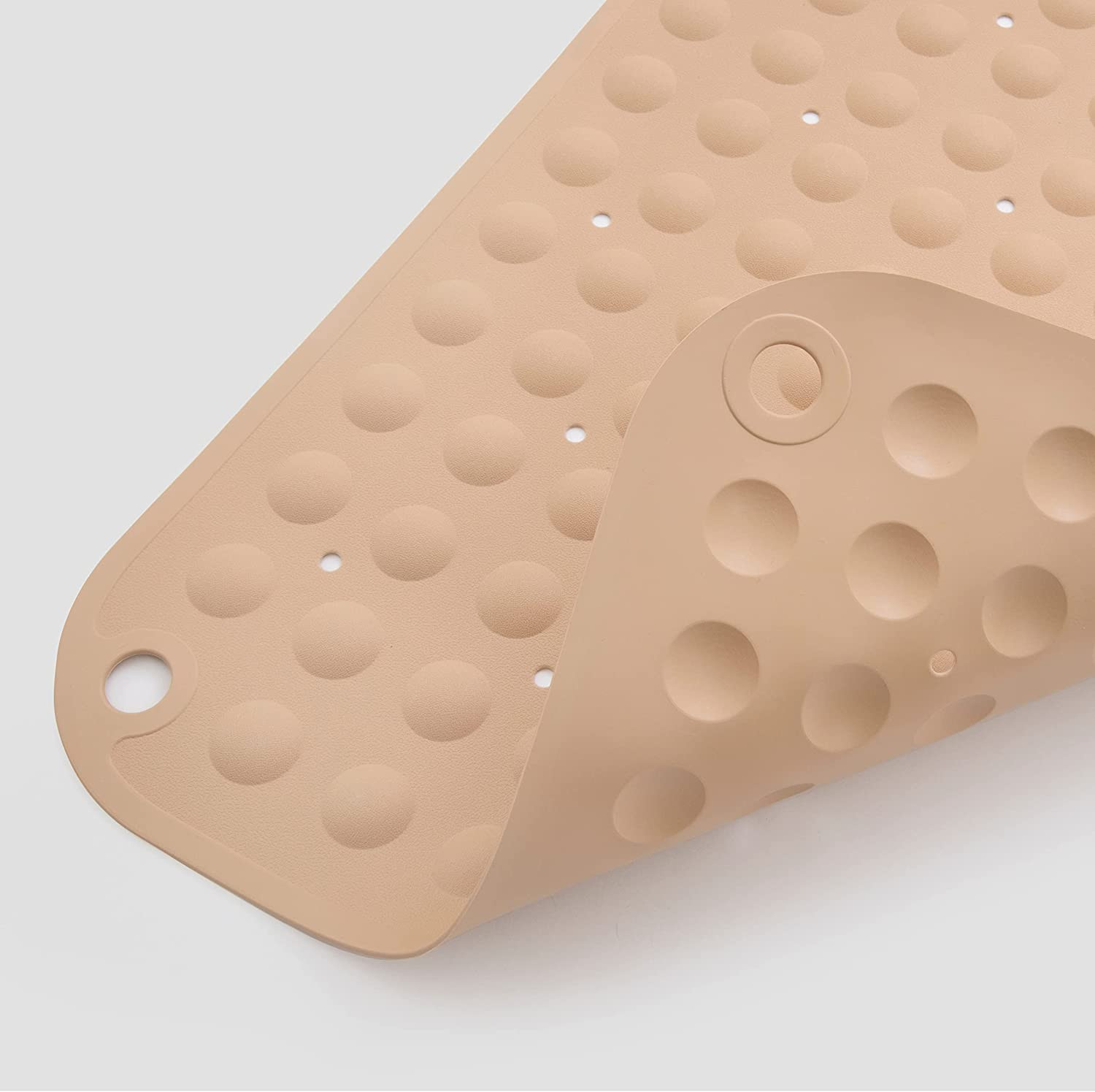 Rectangular Nontoxic Silicone Shower Mat Foot Massage Odorless