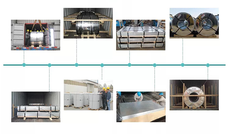 55% Aluminum Hot Dipped Galvalume Steel Sheet In Coil GL 0.5 - 1.0mm