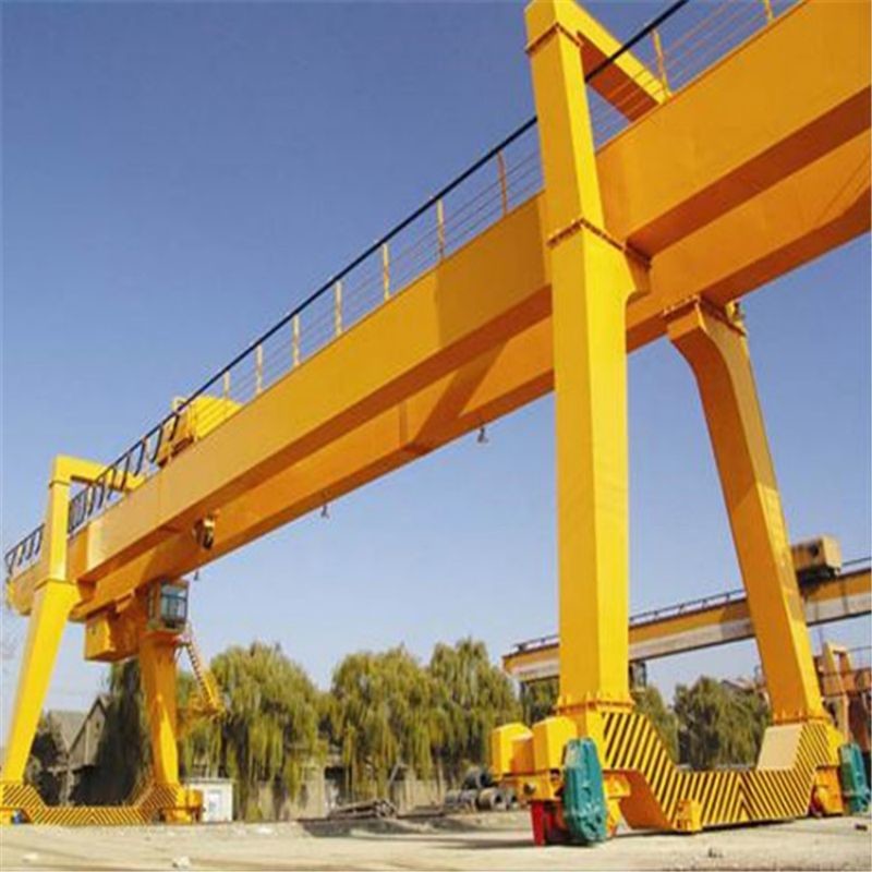 Customizable Gantry Crane Double Girder Controlled By Cabin Or Remote 7.5-30m Span