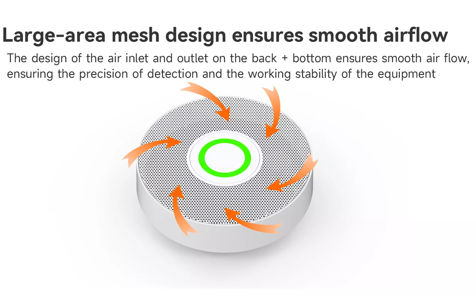 Glomarket Tuya Zigbee High Sensitivity Digital DisplayWireless Carbon Dioxide Detector For Outdoor Indoor
