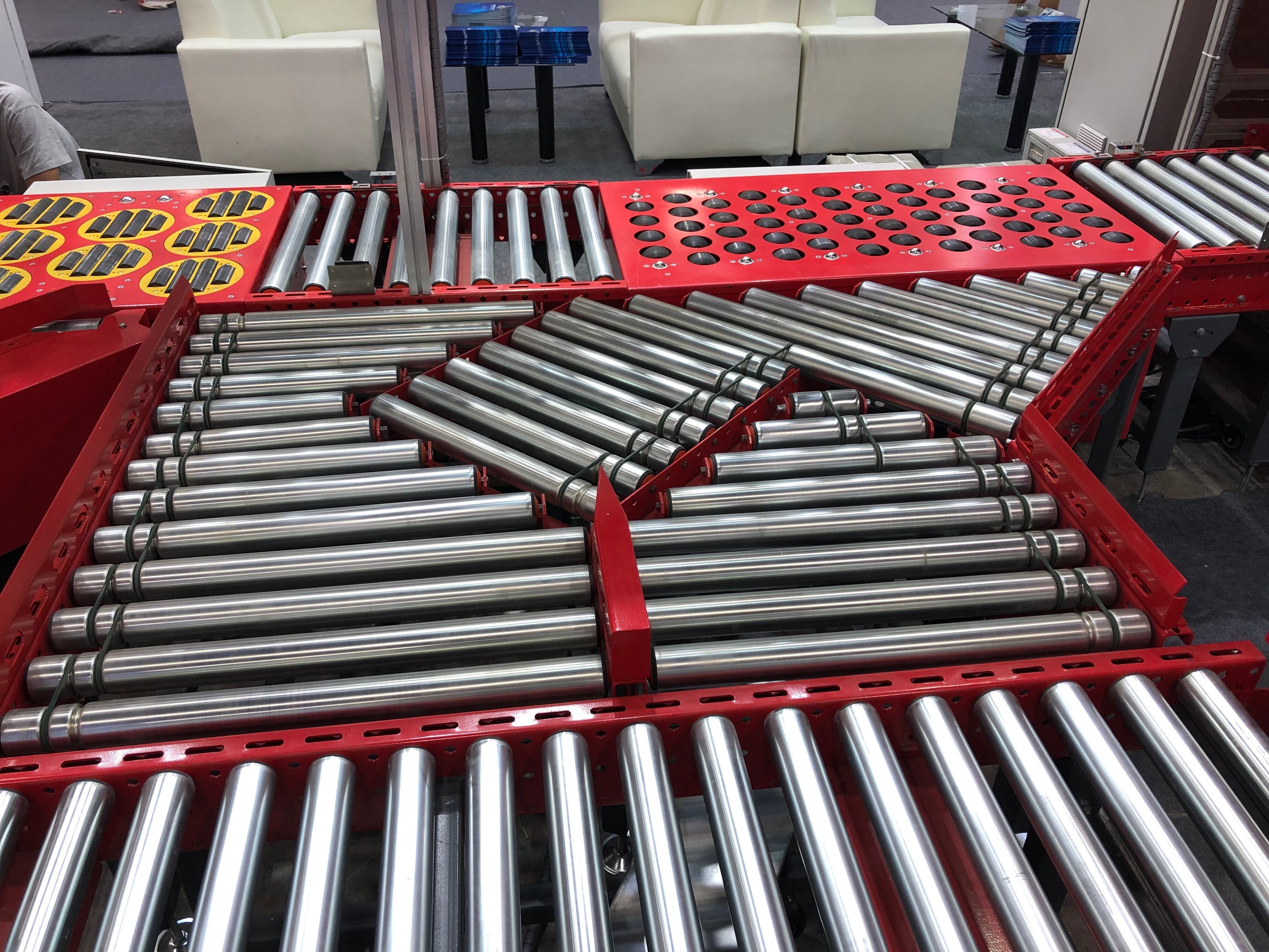 High Speed Warehouse Package Ss Motorized Roller Conveyor