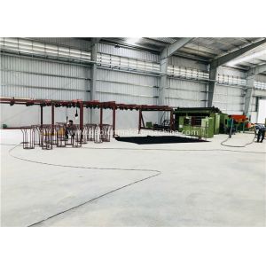 Galvanised Gabion Machine 3300mm Width Heavy Duty Hexagonal Wire Machine