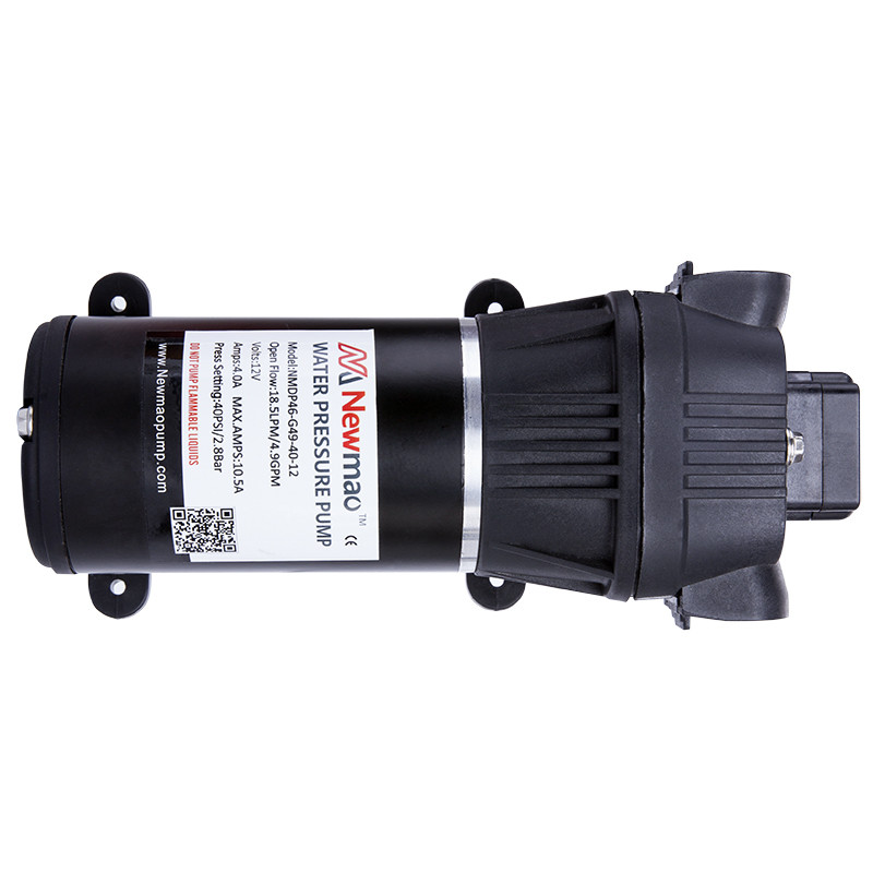 40PSI 2.8BAR 12v Marine Water Pump Diaphragm Houseboat Caravans Set