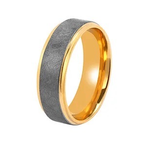 7mm Domed Centre Round Classic Mens Tantalum Wedding Band Jewelry