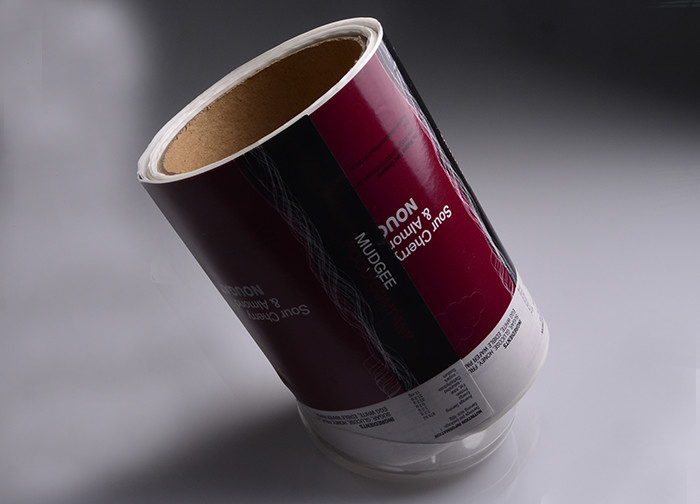 Personalized printed cmyk full color sticky paper roll packaging labels