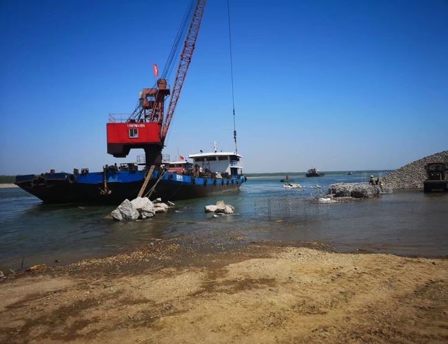 Hexagonal 2mx1mx1m Welded Mesh Gabion Baskets