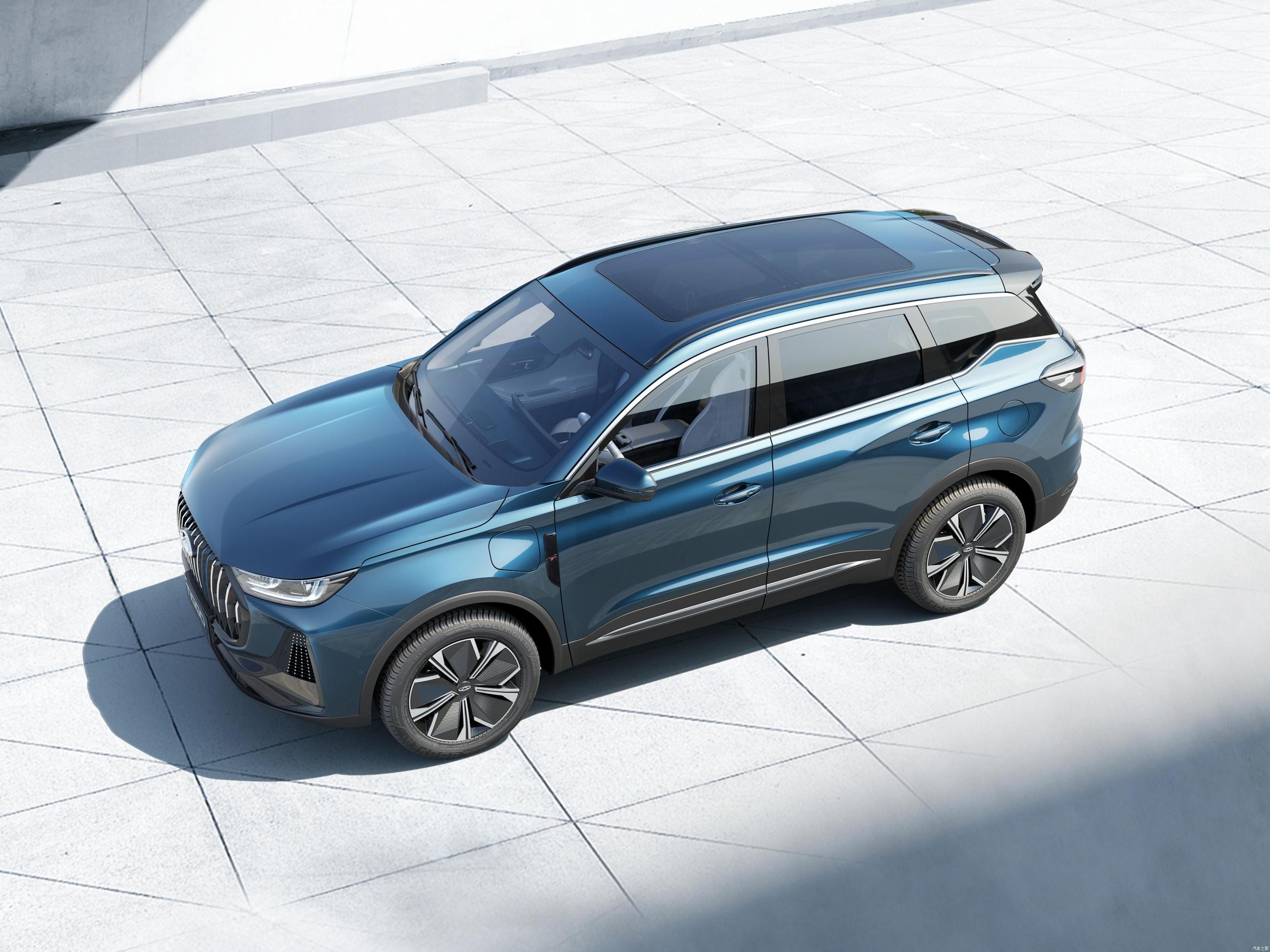 Chery Tiggo 7 PLUS PHEV Left Hand Drive Electric SUV with Ternary Lithium Battery 5-Door 5-Seat SUV