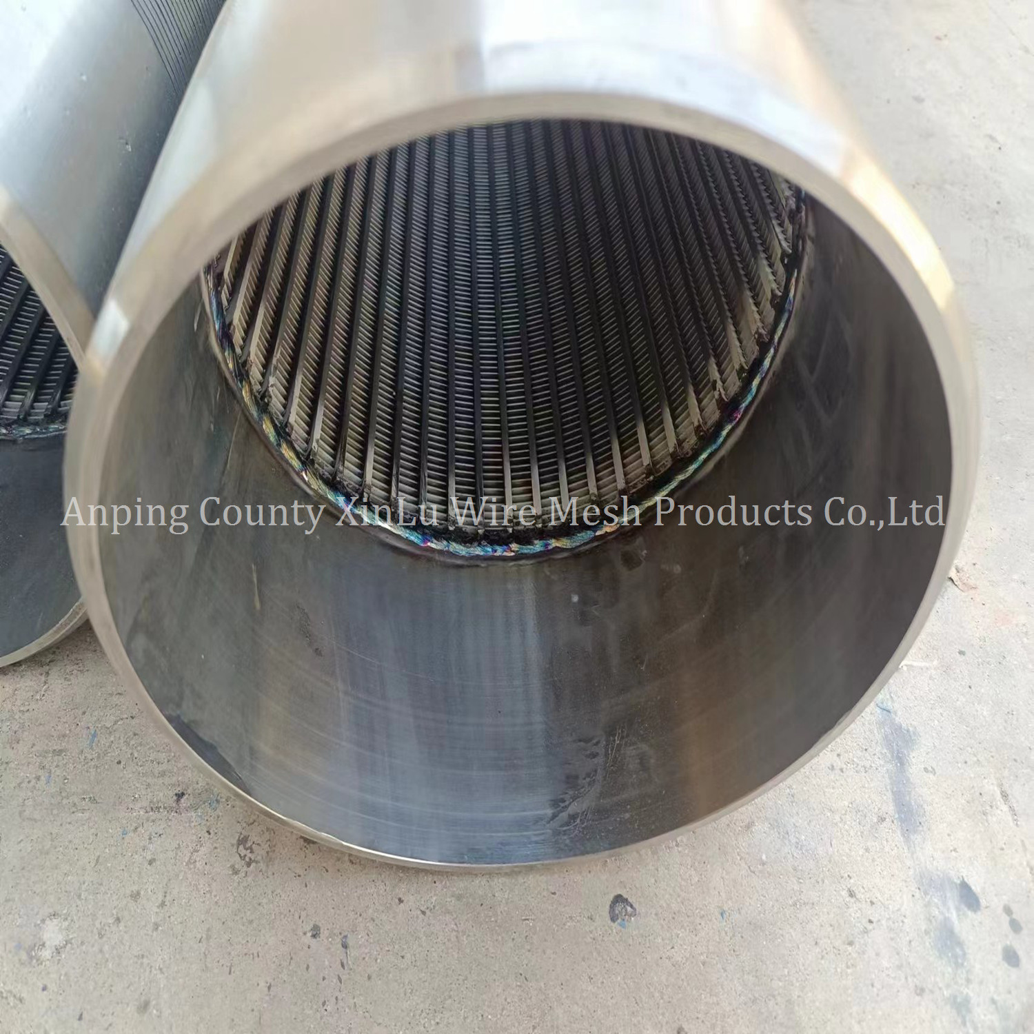 Continuous Slot 0.020" 0.040" 0.060" Sand Control Johnson Wire Water Well Screen Pipe