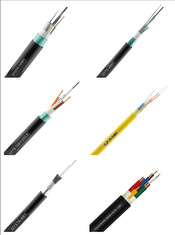 GYTC8S Central Loose Tube Armored Fiber Patch Cable 28 Strand 24 Strand