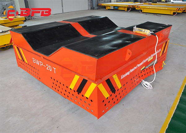 Industrial Valves Movement 15T Battery Operated Trolley On Epoxy Flooring