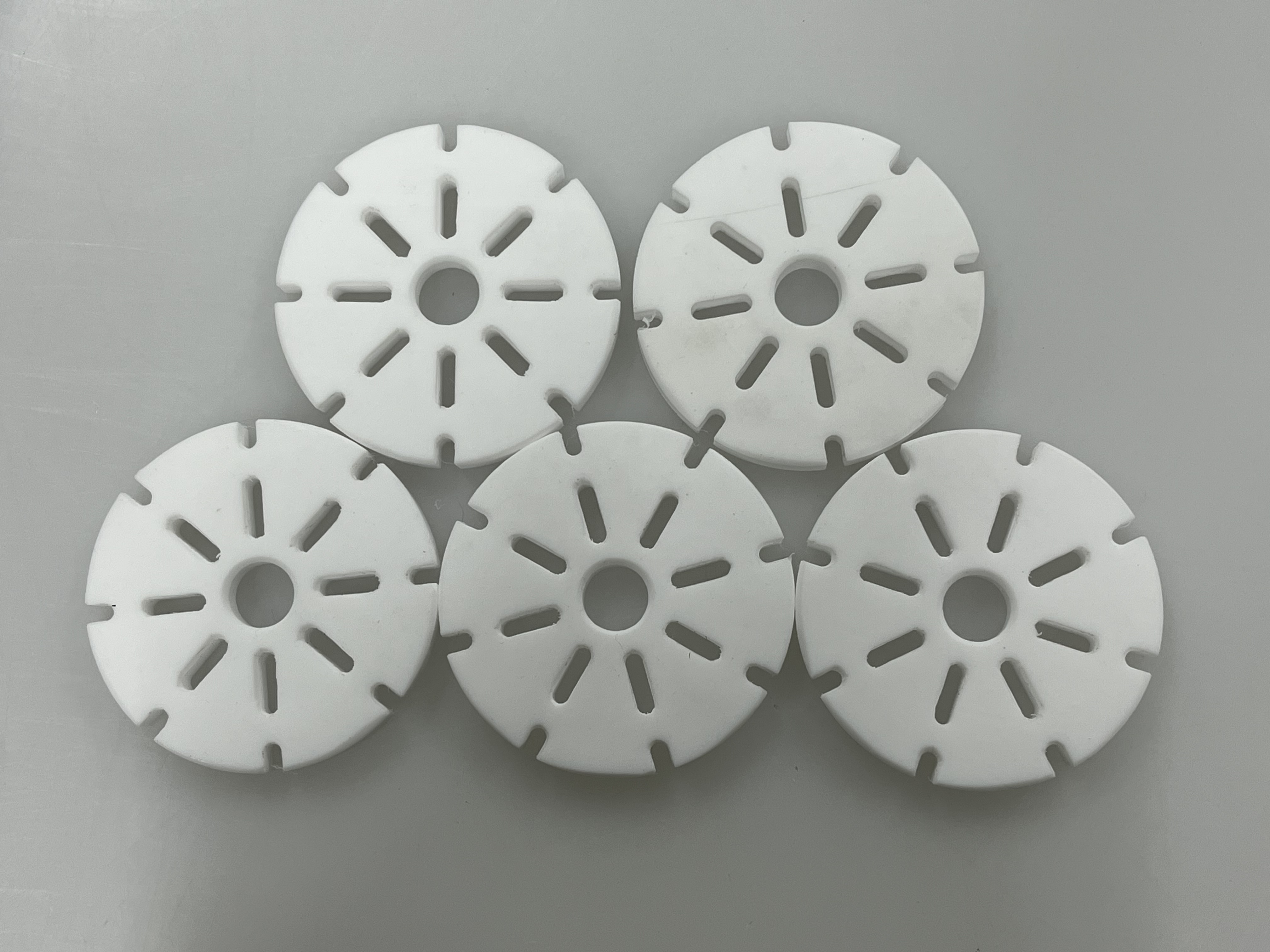 PTFE Sealing Gasket Aging Resistance High Temperature Resistant Seal White PTFE Gaske