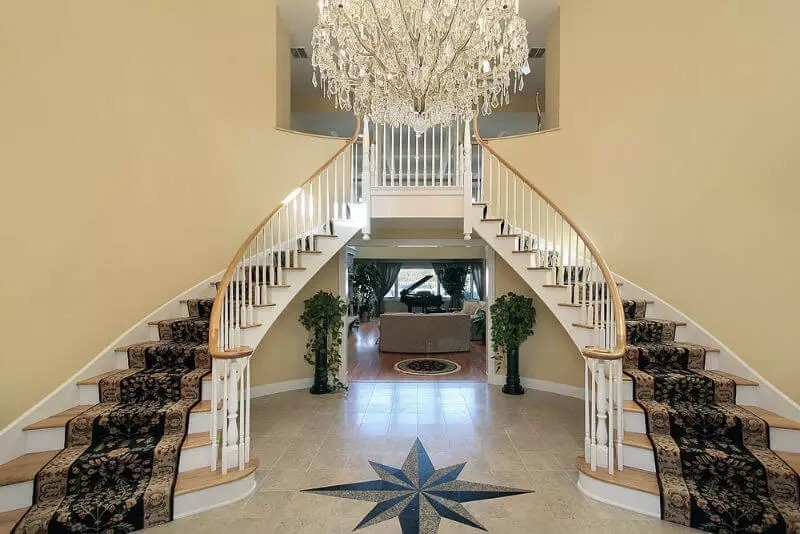 Corrosion Resistance Cast Iron Handrails For Stairs Hot Dip Galvanized