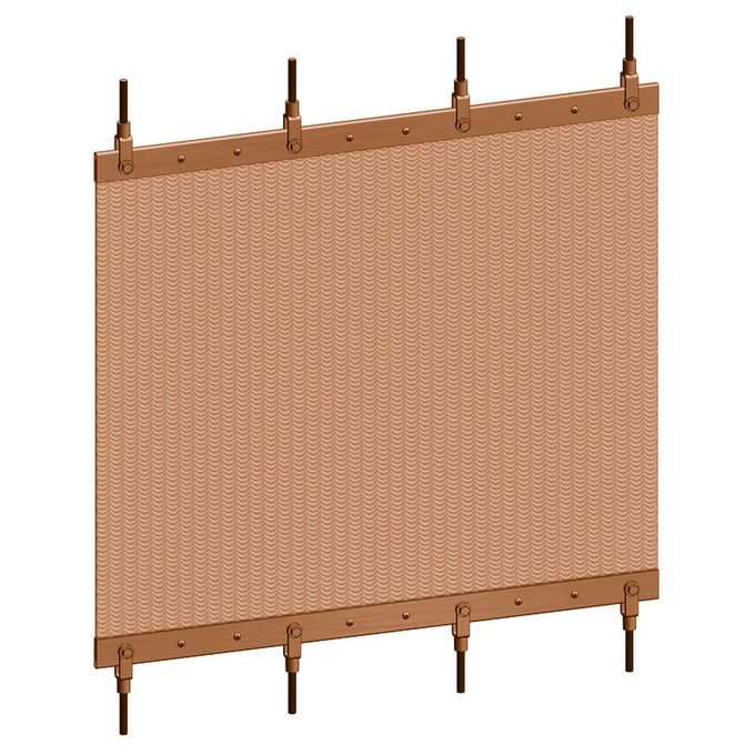 Aluminum Coiled Wire Fabric For Exterior Patio Divider With Custom Configurator Service