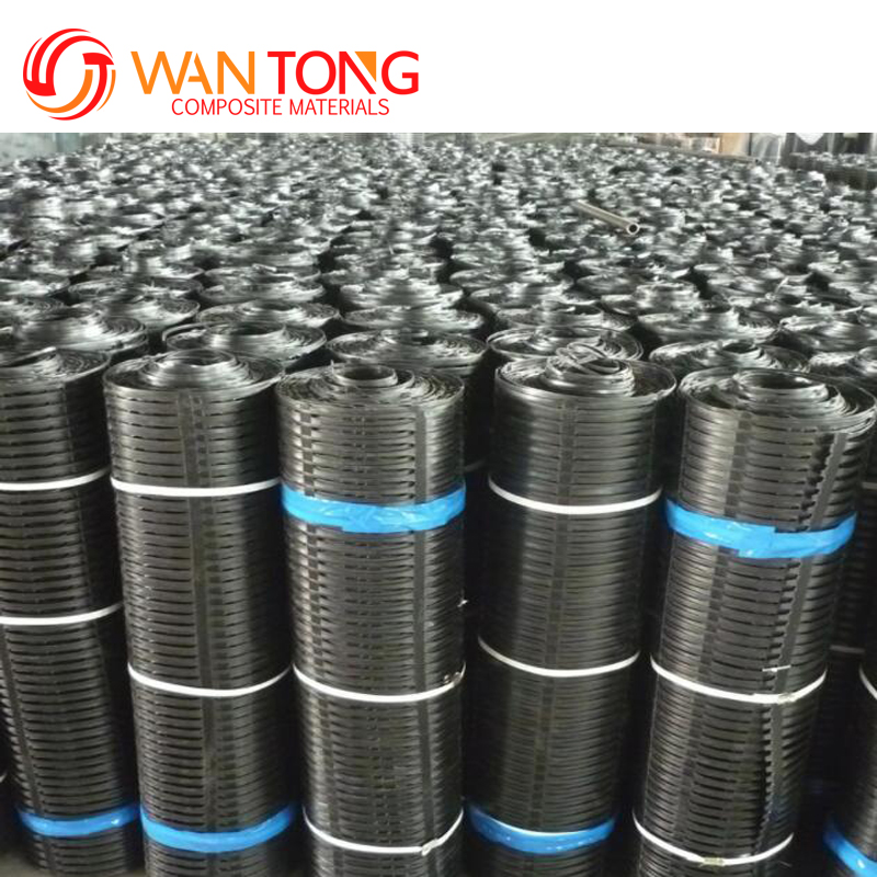 Polyester Geogrid CE / ISO9001 / SGS Certified for Road Construction and Retaining Wall