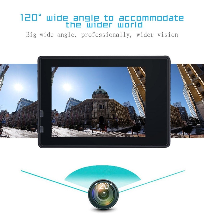Vlog Remote 1080P Sports Camera Waterproof Outdoor DV Full HD 2.0 Inch