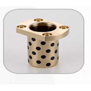 China Oilless Solid Graphite Impregnated Bronze Bushings Dynamic Load Bearing on sale