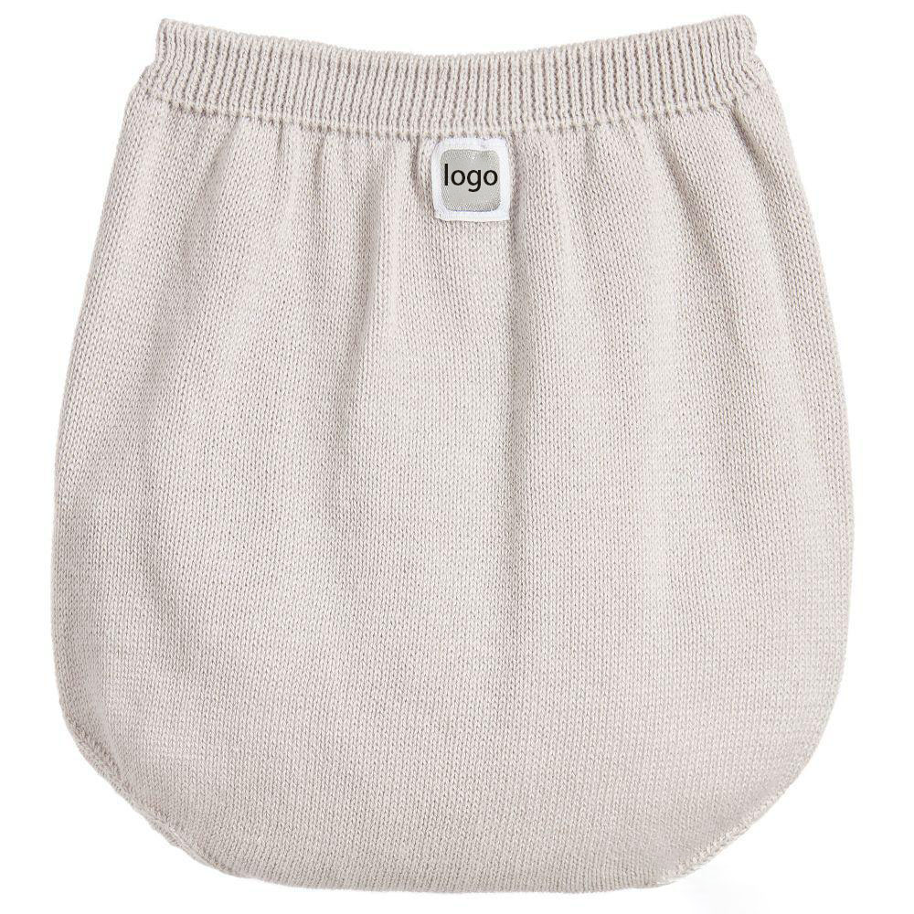 2023 Spring Autumn newborn rib knitting 100%orginic Cotton baby Clothing Clothes Toddler Sweater diaper clothes