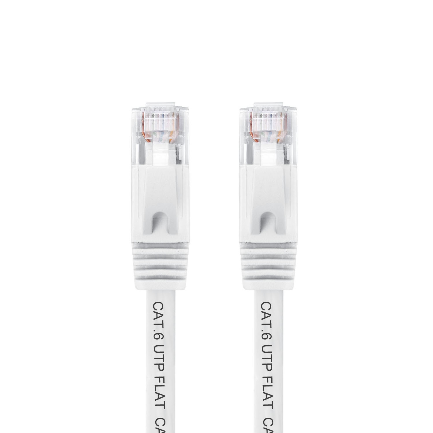 32AWG Guage Cat6 UTP Flat Patch Cord RJ45 Network lim Thin LAN