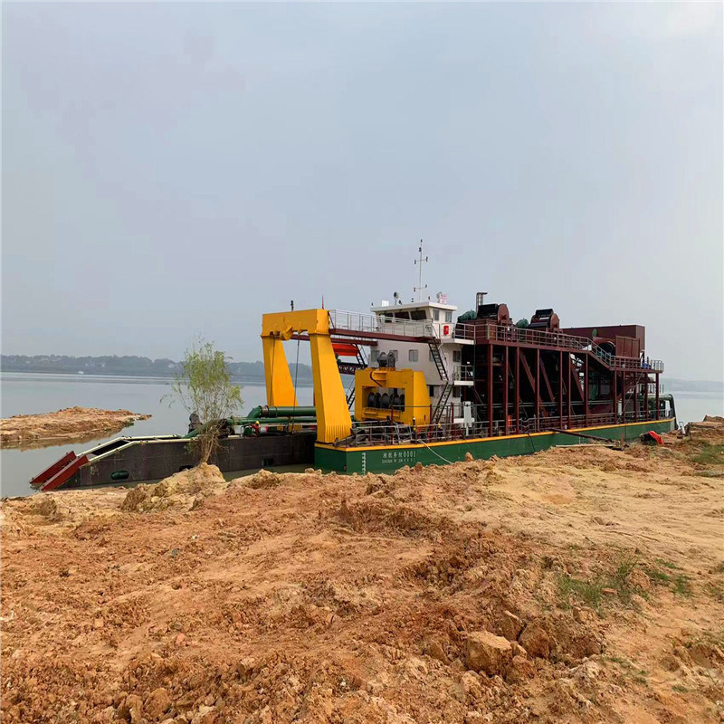 Full Hydraulic Control Diesel Engine Cutter Suction Dredging Equipment